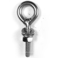 stainless steel weld eye bolt with nut and washer